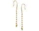 Boucles d'oreilles pendants plaqué or Stepec - IUUUXUP