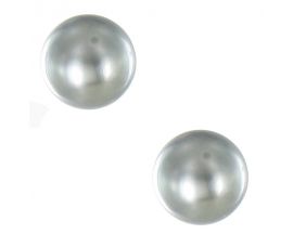 Boucles d'oreilles boutons perles de Tahiti or Stepec - baEPt-j