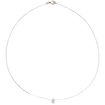 Collier fil oxyde argent - 332036.1