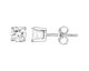 Boucles d'oreilles boutons argent oxydes Phebus - 70400312