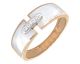Bague or et diamant(s) Clozeau - F250DBR