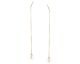Boucles d'oreilles pendants perles or Stepec - oBTTb-r