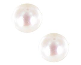 Boucles d'oreilles boutons perles Akoya or Stepec - baEPb-j-j