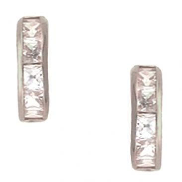 Boucles d'oreilles créoles or et oxydes Stepec - aPUX
