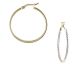 Boucles d'oreilles créoles or Stepec - nBBBXO