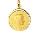 Médaille vierge or - 660133