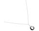 Collier argent céramique & oxydes Ceranity - 1-72-0080-N