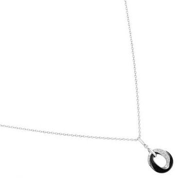 Collier argent céramique & oxydes Ceranity - 1-72-0080-N