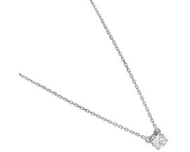 Collier or blanc & diamant synthétique Diamanti - DS3001.21