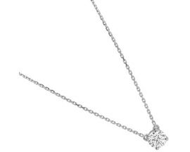 Collier or blanc & diamant synthétique Diamanti - DS3002.21