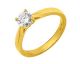 Bague solitaire or & diamant synthétique Diamanti - DS1003.20