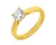 Bague solitaire or & diamant synthétique Diamanti - DS1004.20
