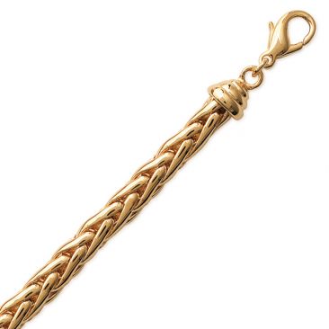 Bracelet plaqué or maille palmier Stepec - IOTPPXIB