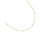 Collier plaqué or émail rouge Stepec - IEPEOIOI