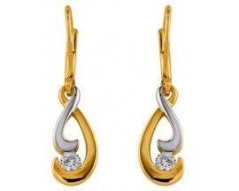 Boucles d'oreilles pendants plaqué or GL Paris - Altesse - 70036800108000