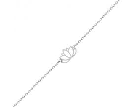 Bracelet argent fleur de lotus - 333292
