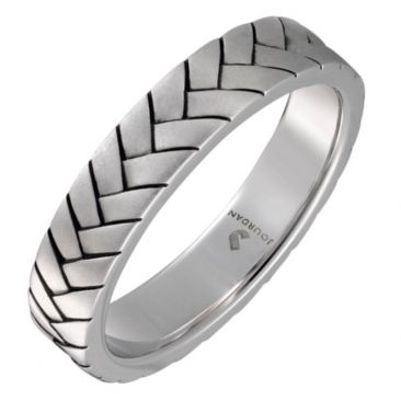 Bague homme acier Jourdan - AIB016H