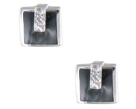 Boucles d'oreilles boutons diamant(s) or Clozeau - Y097DGG