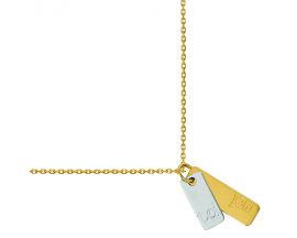 Collier or Toi et Moi Stepec - aIIOBE