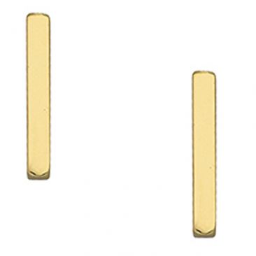 Boucles d'oreilles boutons or Stepec - aPEBBS