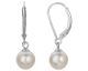 Boucles d'oreilles pendants argent perles Phebus - 70400346