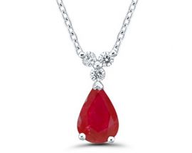 Collier or rubis & diamant(s) Stepec - NOJBSpUxJt ru og