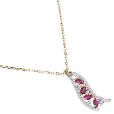 Collier or rubis & diamant(s) Stepec - aHNlIPOXj ru oj