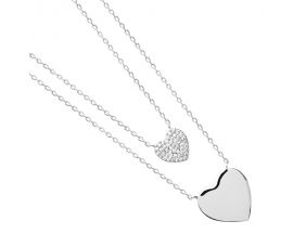 Collier argent et oxydes Stepec - TSJIUIOU