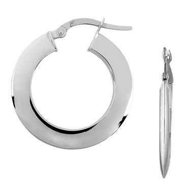 Boucles d'oreilles créoles or Stepec - aBOTBE