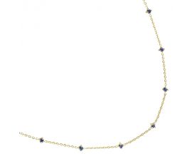 Collier or saphirs Stepec - MCS30748-44