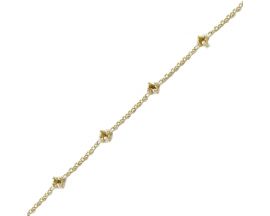 Bracelet or saphirs jaunes Stepec - MBS30854-30