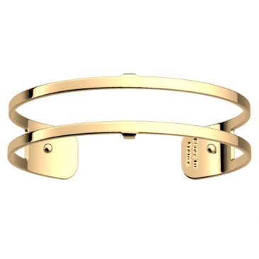 Bracelet manchette Les Georgettes - Pure finition or 14 mm