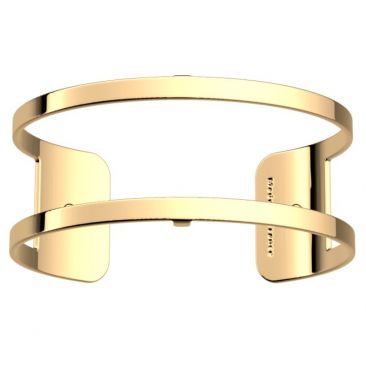 Bracelet manchette Les Georgettes - Pure finition or 25 mm