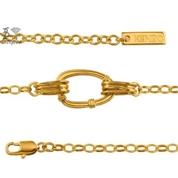 Bracelet ligne murmure plaqué or Kenzo - 70143400100