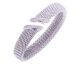 Bracelet jonc argent et oxydes Una Storia - JO134109