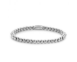 Bracelet perles Rebel & Rose Silver Shine 4 mm- RR-40040-S