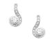 Boucles d'oreilles boutons argent et oxydes Stepec - BUTUIBP