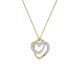 Collier argent doré et oxydes Jourdan - AMK054