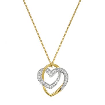 Collier argent doré et oxydes Jourdan - AMK054