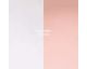 Cuir collier Les Georgettes - Gris clair/Rose clair 30 mm Moyen rond