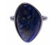 Bague acier et lapis lazuli Stepec - IG 141