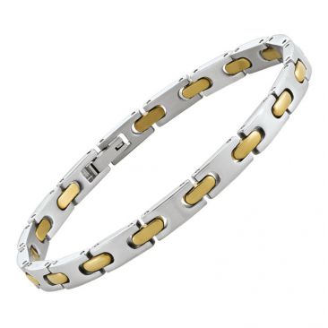 Bracelet acier bicolore Jourdan - LI012H