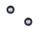 Boucles d'oreilles boutons diamant(s) or Clozeau - Y151DBP