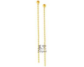 Boucles d'oreilles pendants plaqué or GL Paris - Altesse - 70204080100000