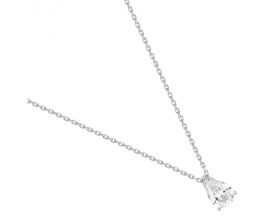 Collier or blanc & diamant synthétique Diamanti - DS3014.21