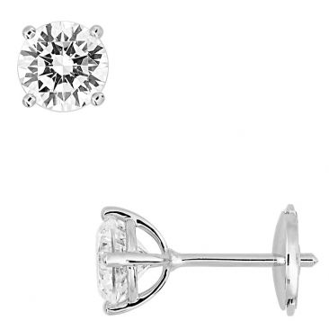 Boucles d'oreilles boutons diamant(s) synthétiques or Diamanti blanc - DS2003.21