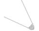 Collier argent oxydes coeur - 332426.1