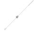 Bracelet coeur argent et oxydes - 333375.1
