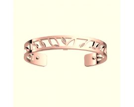 Bracelet manchette Les Georgettes - Arbre de vie Précieuses finition or rosé 8 mm