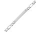 Bracelet gourmette identité argent - 304015.00